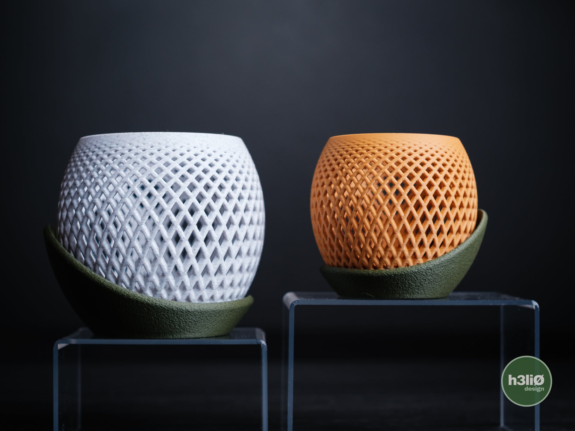 polygon · orchid planter