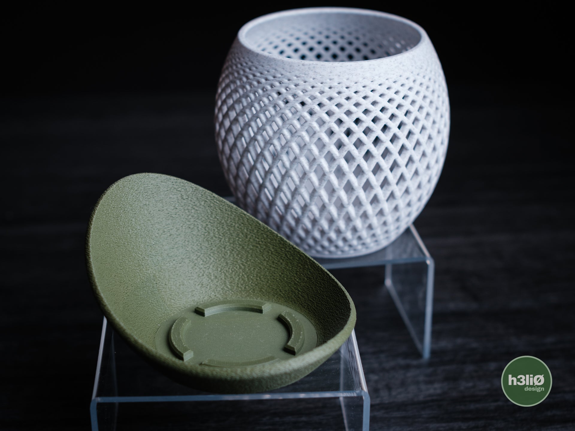 polygon · orchid planter